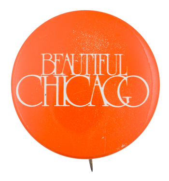 Beautiful Chicago Orange Chicago Button Museum