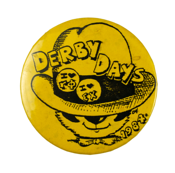 Derby Days 1984 Event Busy Beaver Button Museum