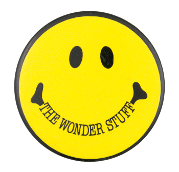 The Wonder Stuff Smileys Button Museum