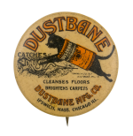 Dustbane Advertising Button Museum