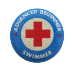 Advanced Beginner Swimmer Club Button Museum