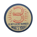 Lucky Number Ice Breakers Button Museum