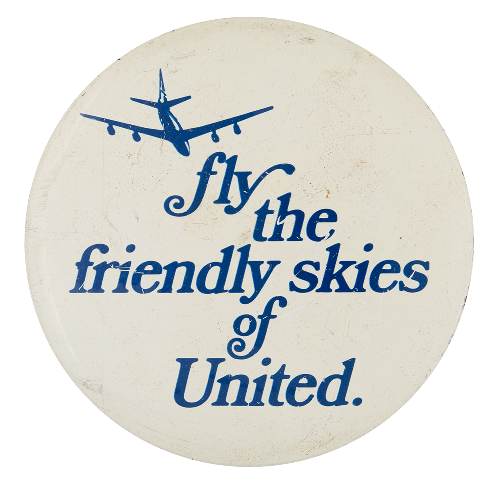 Fly the Friendly Skies  Busy Beaver Button Museum