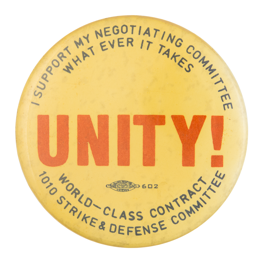 Unity Cause Button Museum
