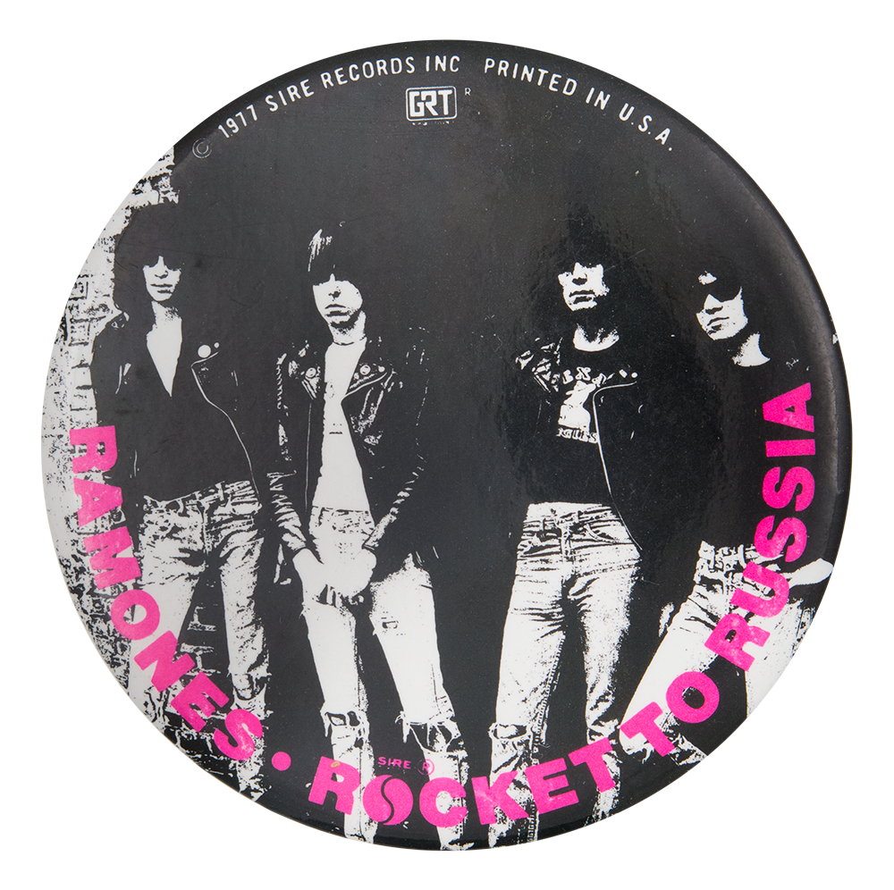 The Ramones Rocket to Russia | Busy Beaver Button Museum