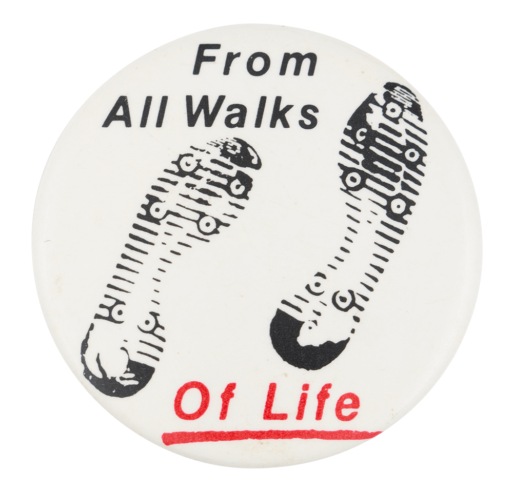 From All Walks of Life Ice Breakers Button Museum