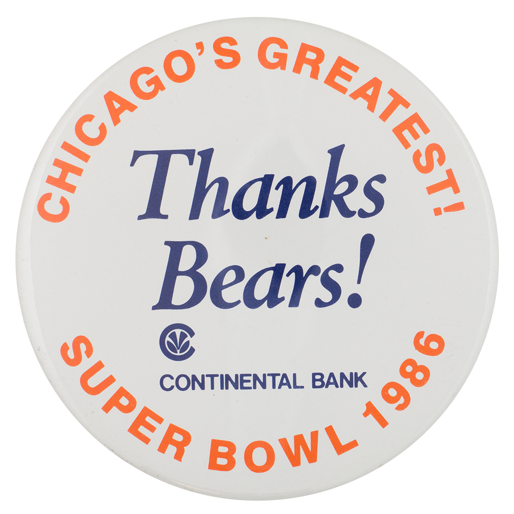 Thanks Bears Chicago Button Museum