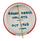 Enger Kress Wallets button back Advertising Button Museum