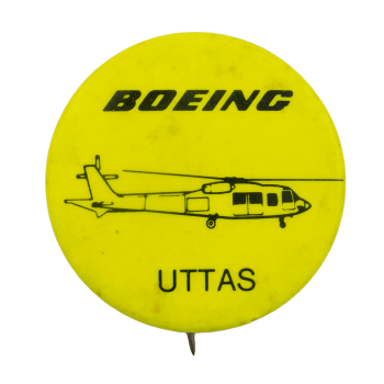 Boeing UTTAS Advertising Busy Beaver Button Museum