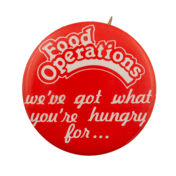 Food Operations Advertising Busy Beaver Button Museum