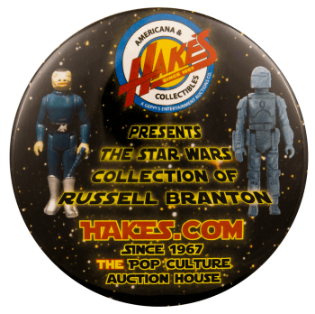 Hake Star Wars Collection of Russell Branton Advertisement Busy Beaver Button Museum