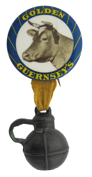 Golden Guernsey's Advertising Busy Beaver Button Museum
