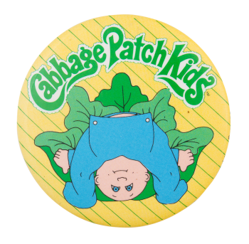Cabbage Patch Kids Advertising Button Museum