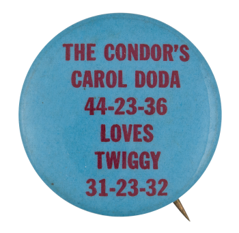 Condor Club Advertising Button Museum
