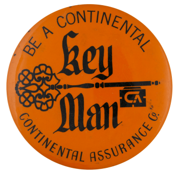 Continental Assurance Advertising Busy Beaver Button Museum