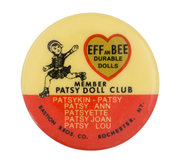 Member Patsy Doll Club Club Button Museum