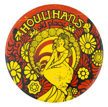 Houlihan's Old Place Advertising Button Museum