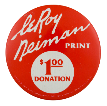 Le Roy Neiman Advertising Busy Beaver Button Museum