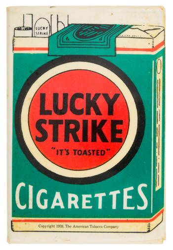 Lucky Strike Cigarettes Advertising Busy Beaver Button Museum
