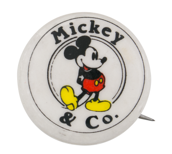 Mickey & Co. Advertising Busy Beaver Button Museum