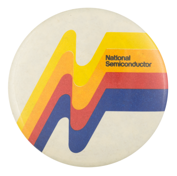 National Semiconductor Advertising Button Museum