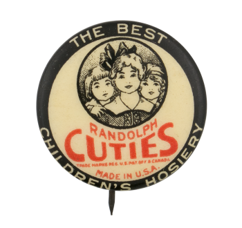 Randolph Cuties Advertising Button Museum