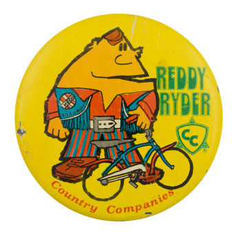 Reddy Ryder Advertising Busy Beaver Button Museum