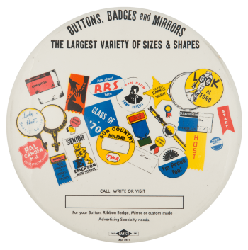 THe Hantico Line of Products Advertising Button Museum