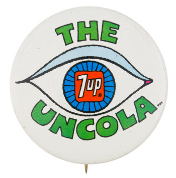 The Uncola Eye Advertising Button Museum