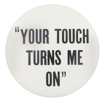 Touchlite Inc White Advertising Button