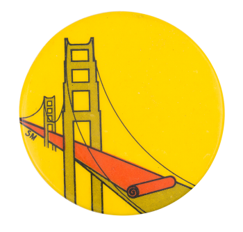 Golden Gate Bridge Art Button Museum