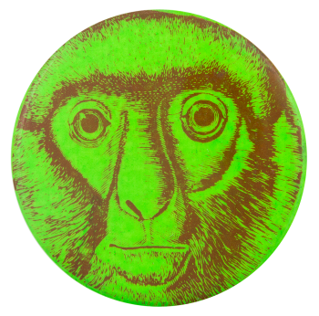 Green Monkey Art Button Museum