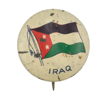 Irag Flag Art Button Museum