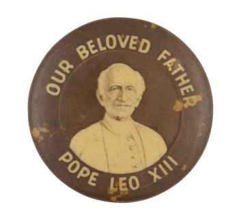Pope Leo XIII Art Button Museum
