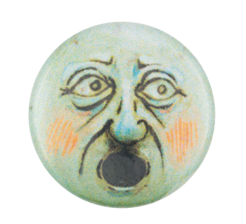 Shocked Face Art Button Museum
