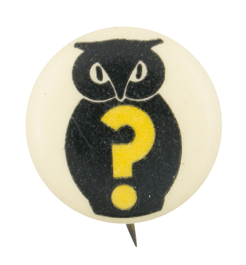 Who Owl Art Button Museum
