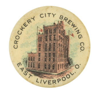 Crockery City Brewing Company Beer Button Museum
