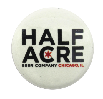 Half Acre Beer Company Beer Button Museum