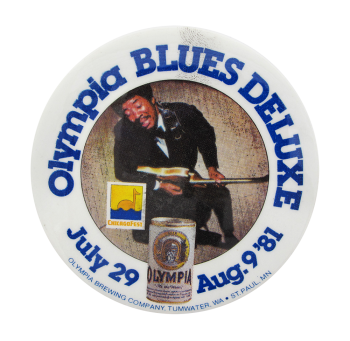 Olympia Beer Blues Beer Button Mueum