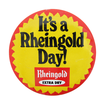 Rheingold Extra Dry Beer Button Museum