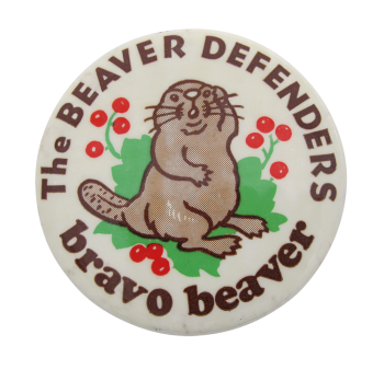 The Beaver Defenders Beavers Button Museum