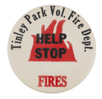 Tinley Park Help Stop Fires Cause Busy Beaver Button Museum