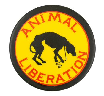 Animal Liberation Cause Button Museum
