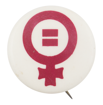 Female Equality Cause Button Museum
