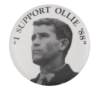 I Support Ollie Cause Button Museum
