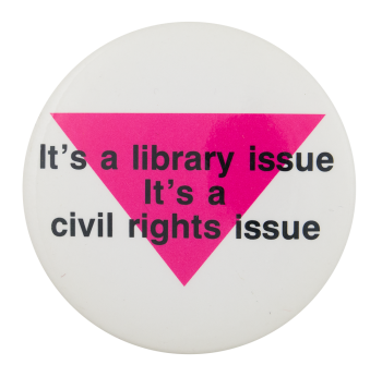 It's a Library Issue Cause Button Museum