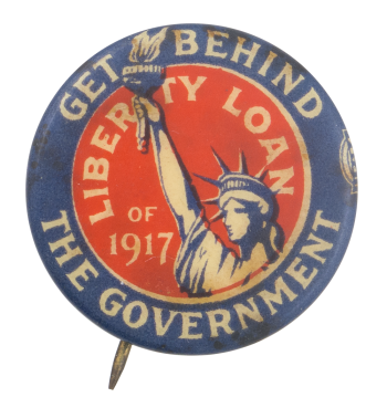 Liberty Loan of 1917 Cause Button Museum