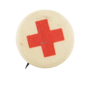 Red Cross Small Cause Button Museum