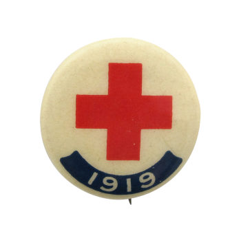 Red Cross 1919 Cause Button Museum