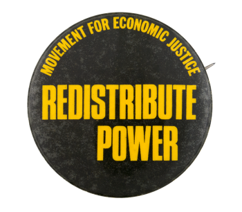 Redistribute Power Cause Button Museum